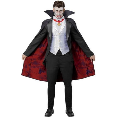 Vampier & Dracula Kostuum | Graaf Vladimir Vampier | Man | Medium | Halloween | Verkleedkleding